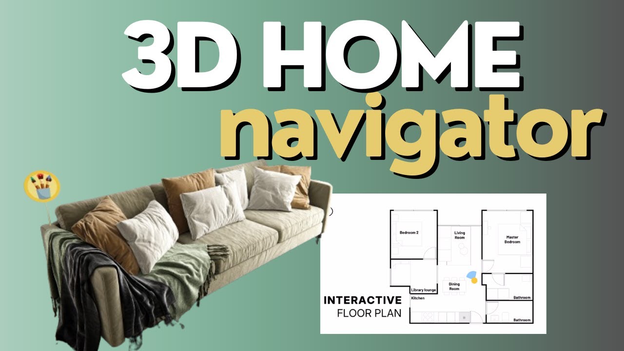 Dual-Screen Home Navigator: Interactive 3D House Tour with Real-Time Customization