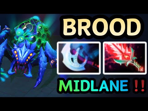 🔥 NEW PATCH 7.40b BROODMOTHER MID | DOTA 2 GAMEPLAY 🔥