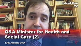 Q&A Minister for Health and Social Care (2)