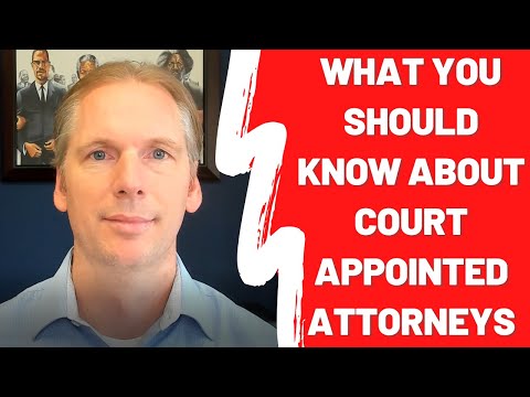 2nd YouTube video about are court appointed lawyers good