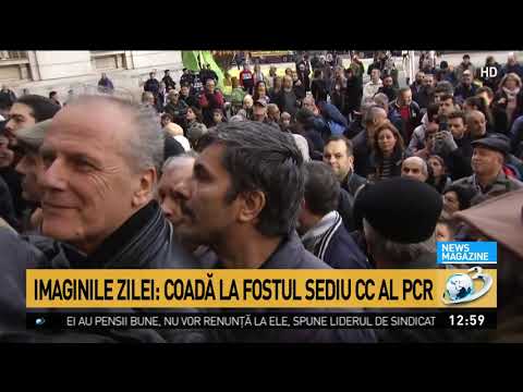 Imaginile Zilei: Coadă la fostul sediu al Comitetului Central al Partidului Comunist Român