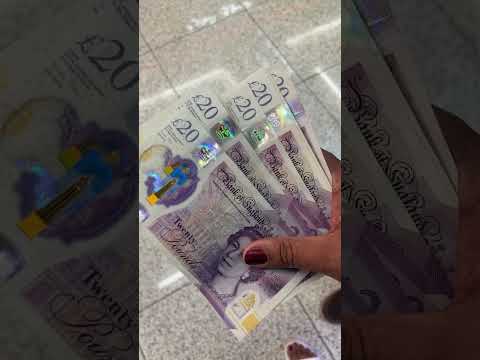 Pound Sterling, the official currency of England