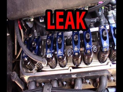 Ford 289 302 351W 5.0 valve cover leak repair Fel-pro steel reinforced gasket