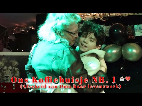 Roy Junior - Ons Koffiehuisje NR. 1 ☕💔 | Afscheid van Oma haar levenswerk