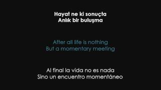 Nil Karaibrahimgil - Kanatlarım Var Ruhumda (Sözleri - Lyrics - Letra español)