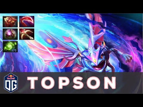 TOPSON - PUCK DOTA 2 7.23 MIDLANE GAMEPLAY BUILD | DOTA 2 PRO PLAYER GAMEPLAY