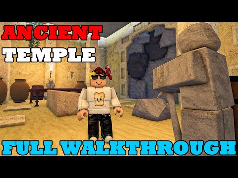 MINDLOCK ESCAPE ROOM *How to Escape The Ancient Temple* FULL WALKTHROUGH [Roblox]