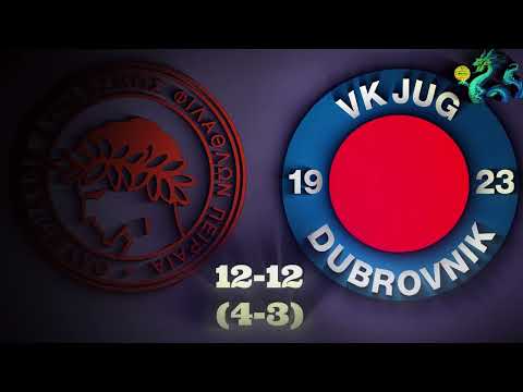 LEN Champions League  OLYMPIACOS SFP - JUG ADRIATIC Preliminary 26.09.23 Highlights