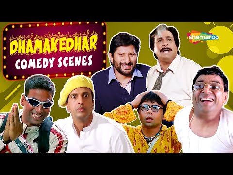 Dhamakedhar Comedy Scenes | Best Comedy | Akshay Kumar - Paresh Rawal - Johny Lever - Vijay Raaz
