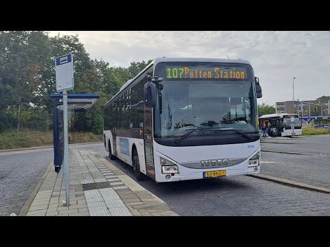 Ede-Wageningen - Putten met de Iveco Crossway (Lijn 107) - 2 oktober 2023