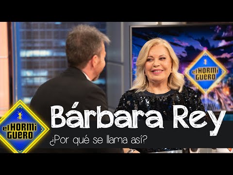 ¿Por qué se llama Bárbara Rey? La artista desvela uno de sus mayores secretos - El Hormiguero