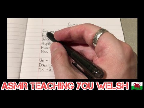 ASMR Teaching you Welsh
