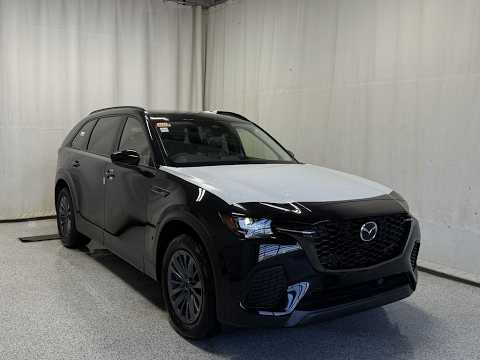 2026 Mazda CX-70 MHEV GS-L AWD in Black for sale at Park Mazda in Sherwood Park, AB
