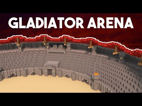 Gladiator Arena - Minecraft Build Time-lapse