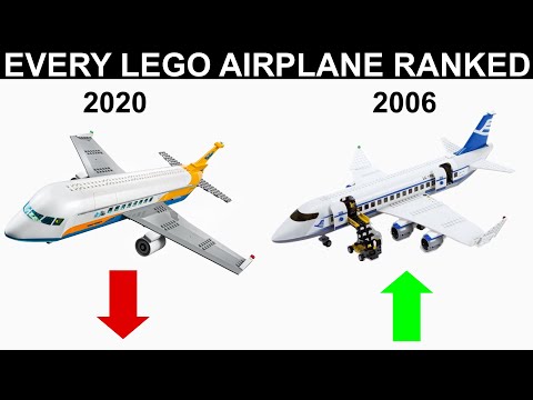 Every Lego City Airplane Ranked