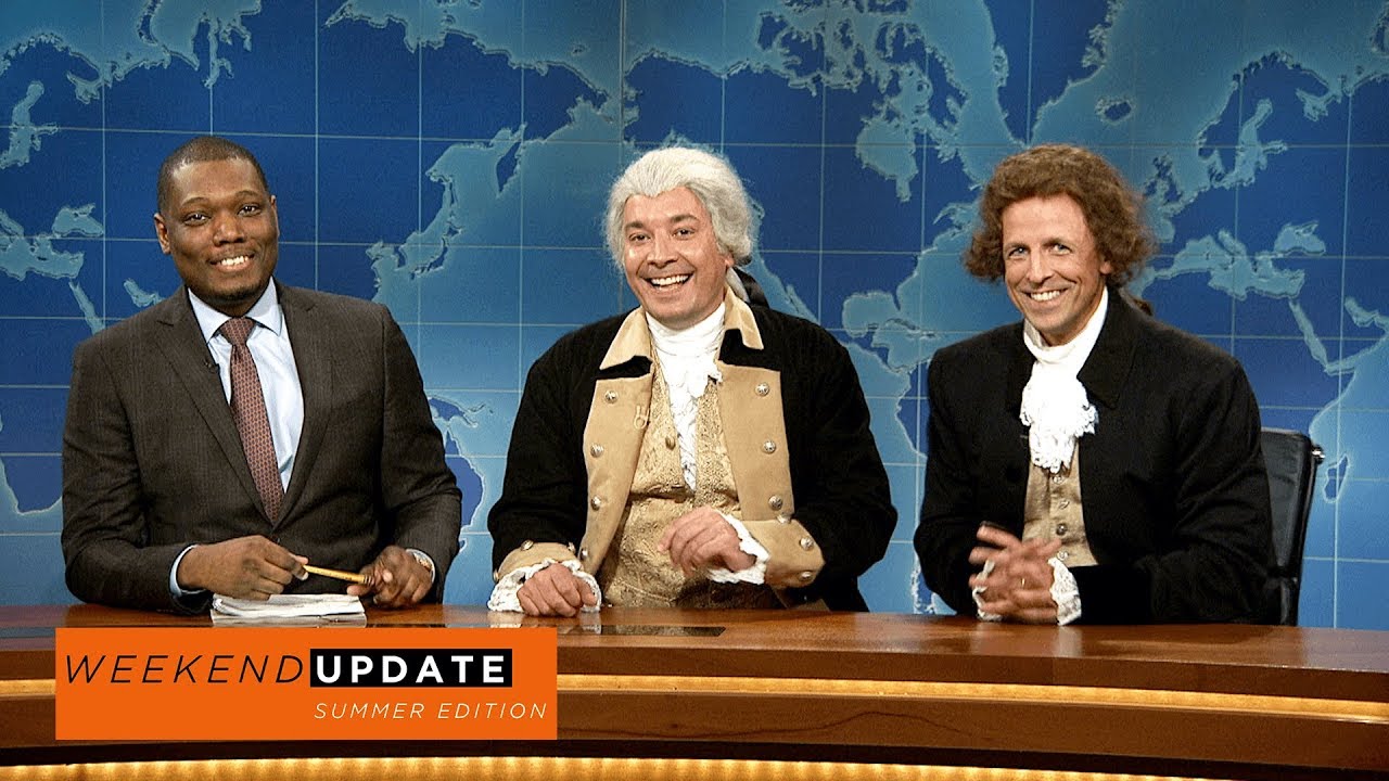 Weekend Update: Washington and Jefferson on Being Compared to Robert E. Lee - SNL - YouTube