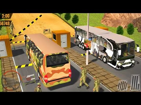 US Army Bus Driving - Military Transporter Squad - Best Android GamePlay