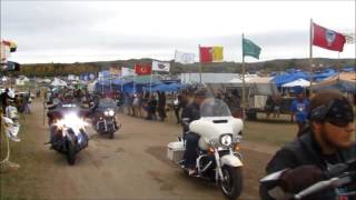 Redrum Motorcycle Club Heading out to Front Lines in Standing Rock