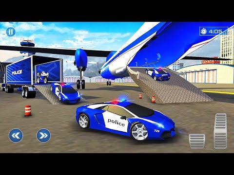 Police Plane Transporter Game - Android Gameplay