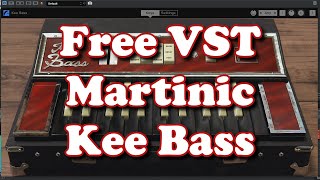 Video thumbnail for Free VST - Martinic Kee Bass by HRS Courses
