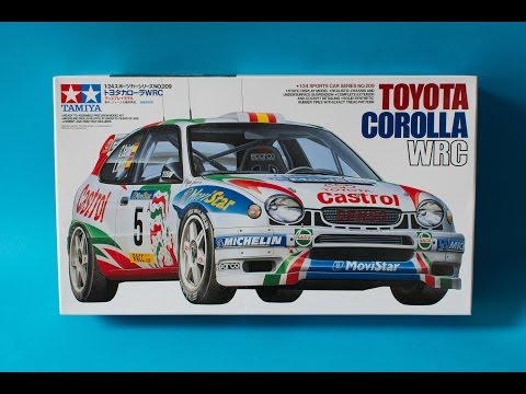 Maquette voiture Tamiya 1/24 Corolla WRC 24209