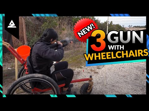 Meet the NEW 3Gun Competition with Wheelchairs!