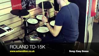 Video thumbnail for Roland TD-15K V-Drums Kit A&C Hamilton Demo Video by A&C Hamilton Musical Instruments