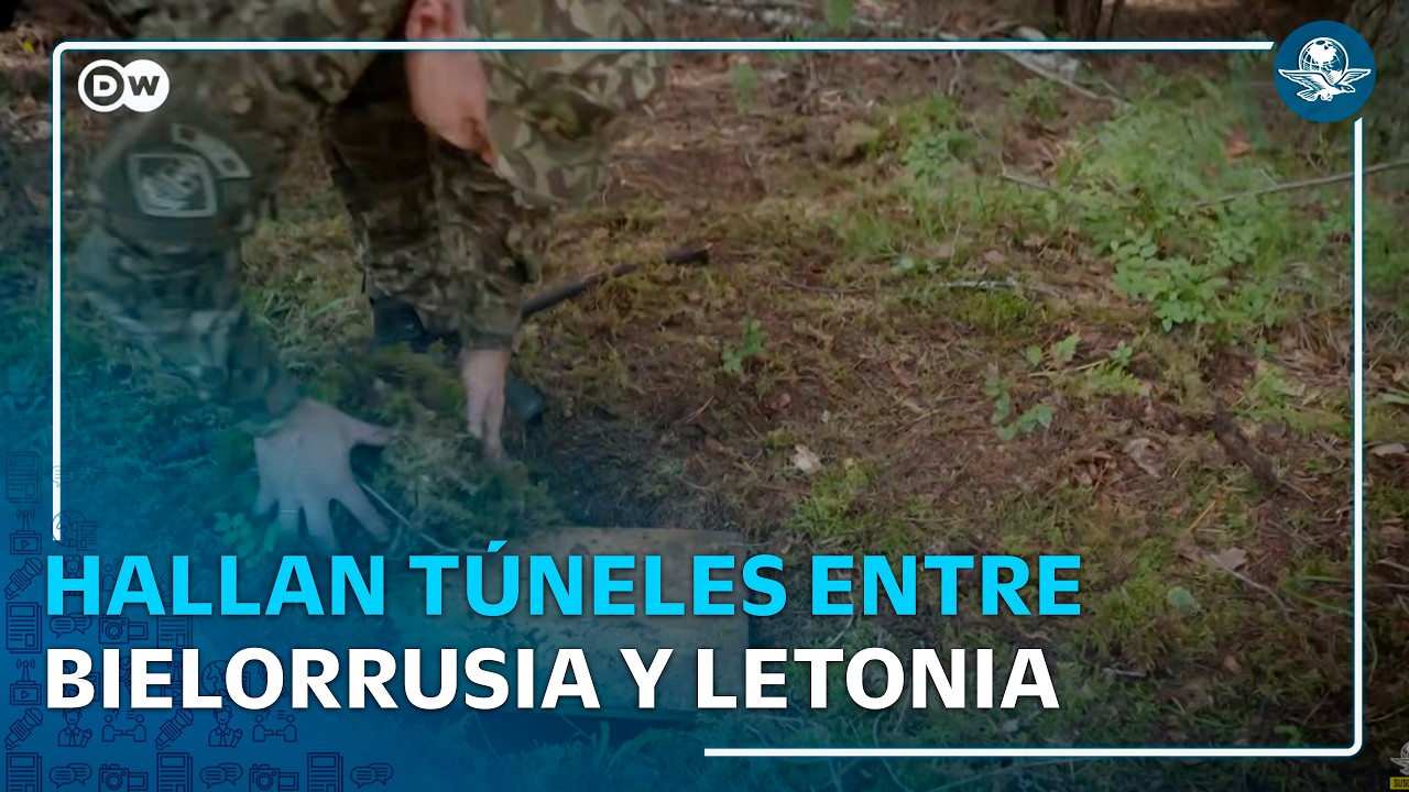 Descubren túneles secretos usados por migrantes entre Bielorrusia y Letonia