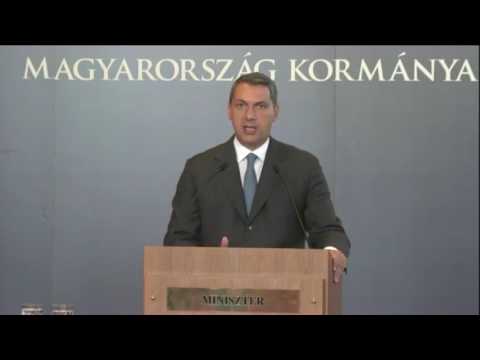 Lázár János, a Miniszterelnökséget vezető miniszter a 64. Kormányinfón a Heti Tv kérdésére...