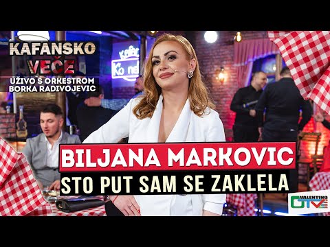 BILJANA MARKOVIC - STO PUT SAM SE ZAKLELA UZIVO | (ORK. BORKO RADIVOJEVIC) | 2022 | OTV VALENTINO