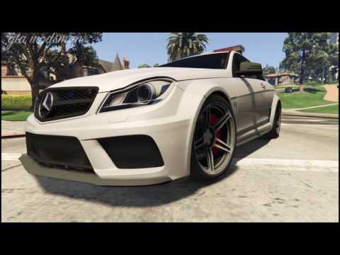 GTA 5 MOD | Mercedes C63 AMG Airport Security  | Fast Drive |  PC - 60 FPS