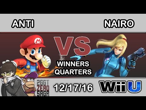 2GGT: ZeRo Saga - IMT | ANTi (Mario) Vs. NRG | Nairo (ZSS) Winners Quarters - Smash Wii U