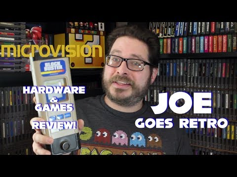 Milton Bradley Microvision Hardware & Games - Joe Goes Retro
