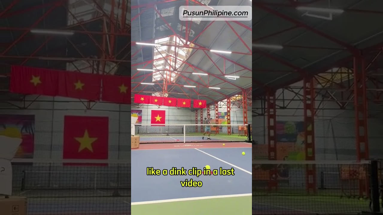 Speed up backhand with pickleball machine PUSUN PP SMATT PRO