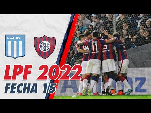 Liga Profesional 2022 - Fecha 15: Racing vs San Lorenzo