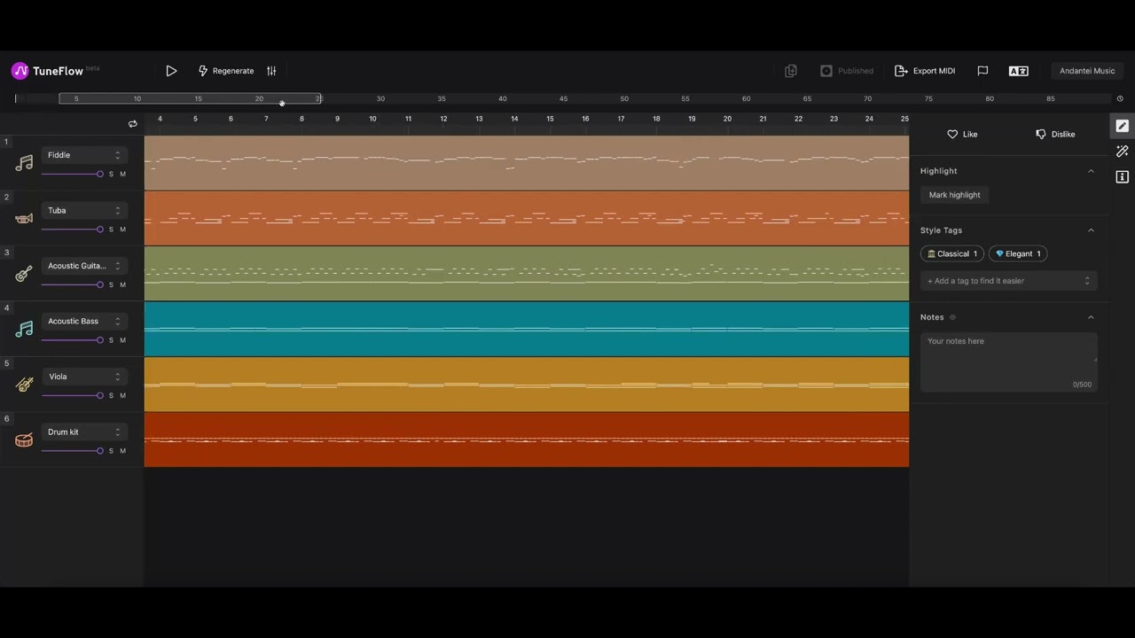 TuneFlow tutorial