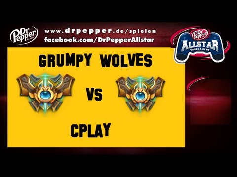 LoL:DRPepper Cup - Teamfinale - CPLAY vs Grumpy Wolves (Game 2) [Challenger]