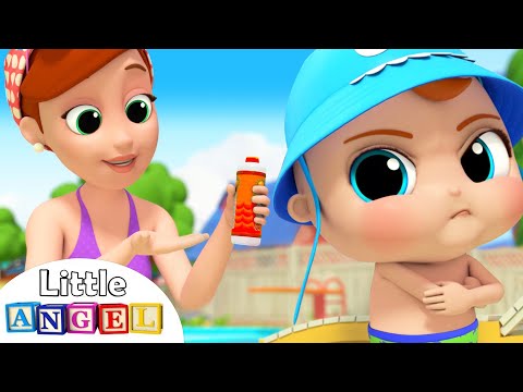 No No Swimming Song | Little Angel Kids Songs & Nursery Rhymes