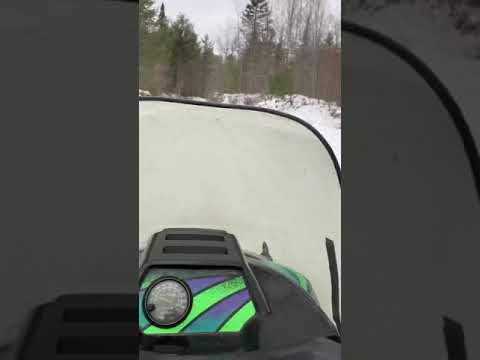 Snowmobiling in Gwinn