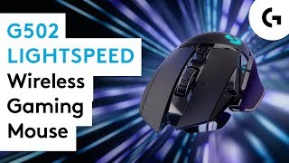 Video 5 of Product Logitech G502 LIGHTSPEED Wireless Gaming Mouse (910-005565)