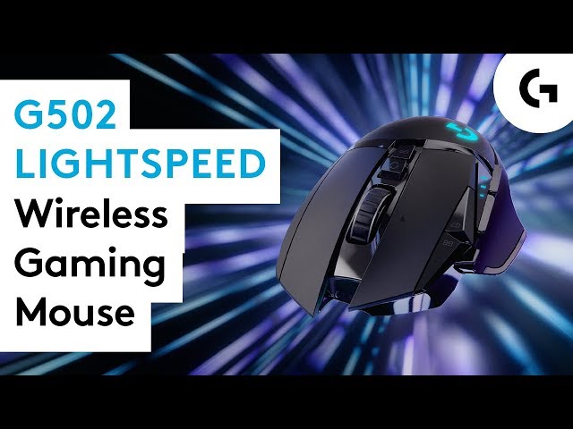 Logitech G502 LIGHTSPEED Wireless Gaming Mouse: Play Advanced