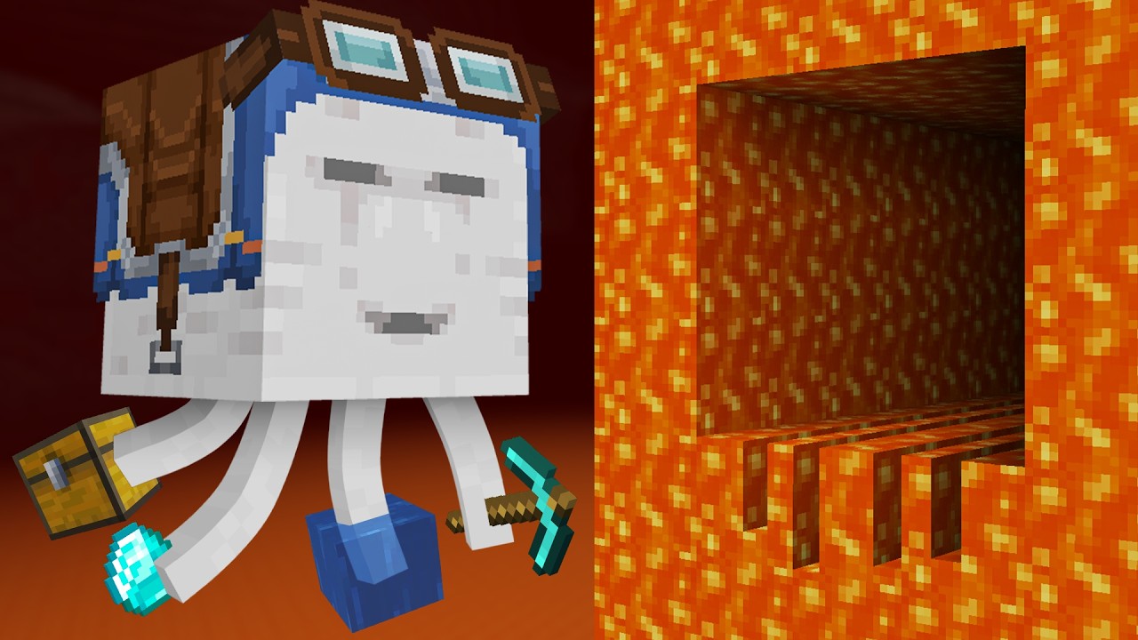 How Minecraft Mobs Build Secret Bases...