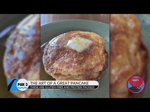 Upgrade your breakfast with gluten-free, high-protein pancakes