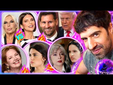 MESSI CON TRUMP POLEMICA, MARIANA ENRIQUEZ Y ROSALIA FUNADAS, YANINA ZILLY, DANIELA, ANDREA DEL BOCA