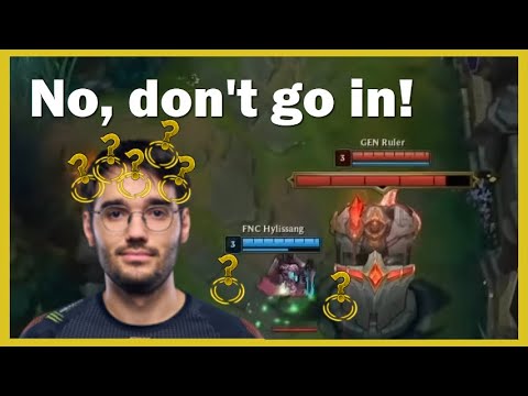 FNC Hylissang not listening to his Team for 3mins straight