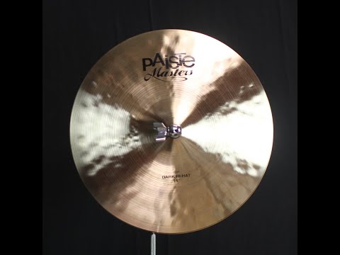 Paiste 14" Masters Dark Hi Hats - 768g/1194g (video demo) Bild 2