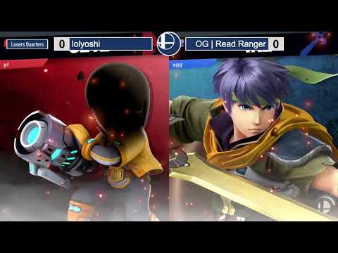 SC 2021 Arcadian - lolyoshi (Mii Gunner, B-K) VS OG | Read Ranger (Ike) - SSBU Losers Quarters