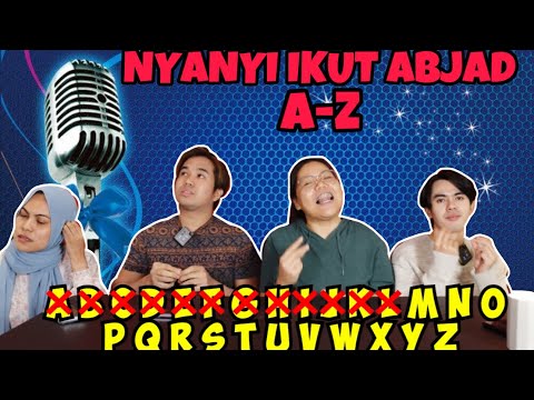 CHALLENGE NYANYI IKUT ABJAD A-Z ! SIAPA YANG PALING POWER LAGU ENGLISH?