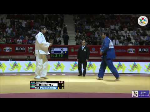 Judo 2014 Grand Slam Baku: Mehdiyev (AZE) - Pshmakhov (RUS) [-81kg] bronze