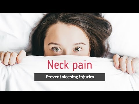 How to Prevent Neck Pain From Sleeping (How to NOT INJURE yourself in your sleep!)